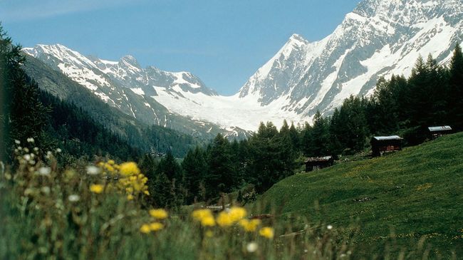 Hotel Edelweiss Blatten Loetschental Exteriér fotografie