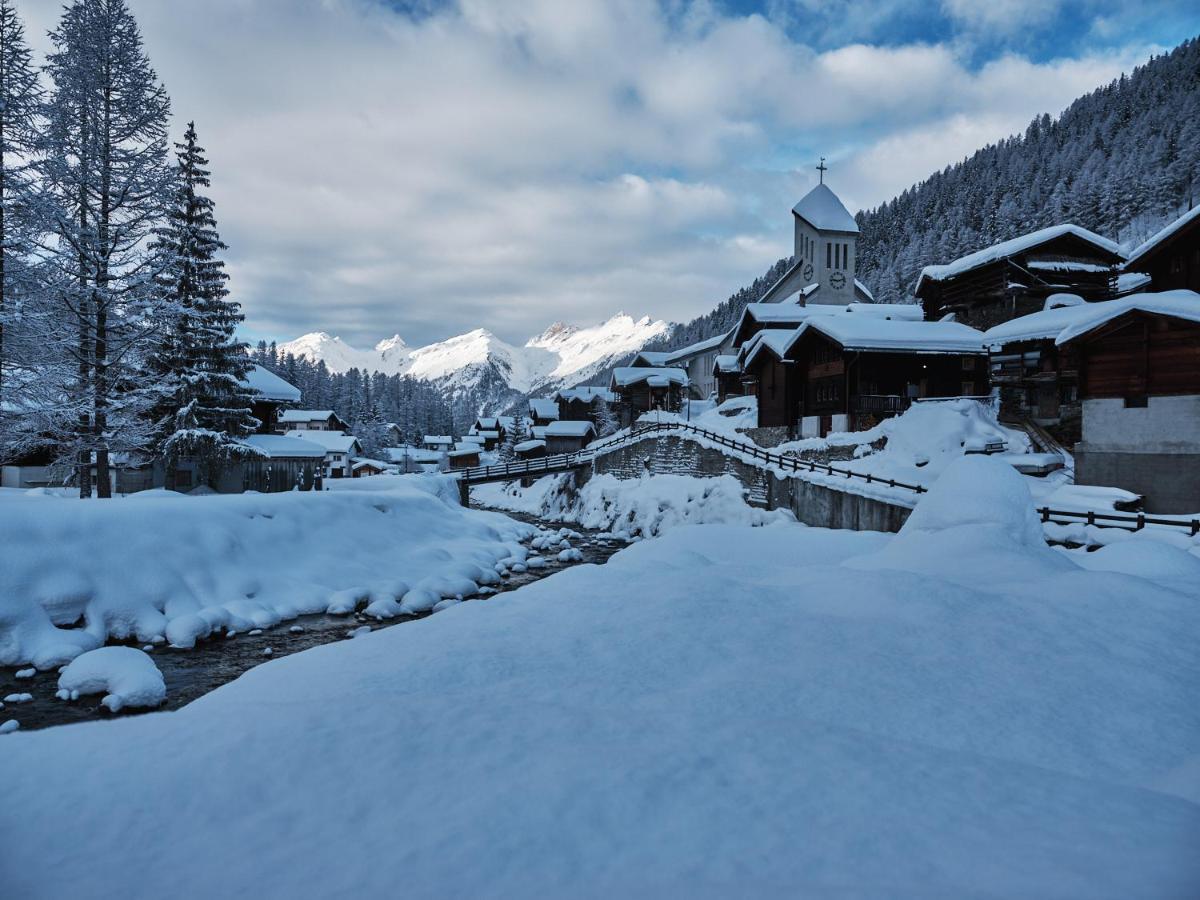 Hotel Edelweiss Blatten Loetschental Exteriér fotografie