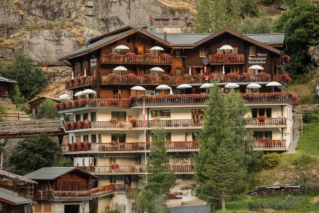 Hotel Edelweiss Blatten Loetschental Exteriér fotografie